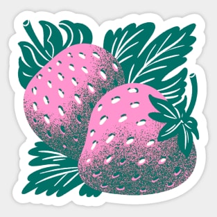 Strawberries Sticker